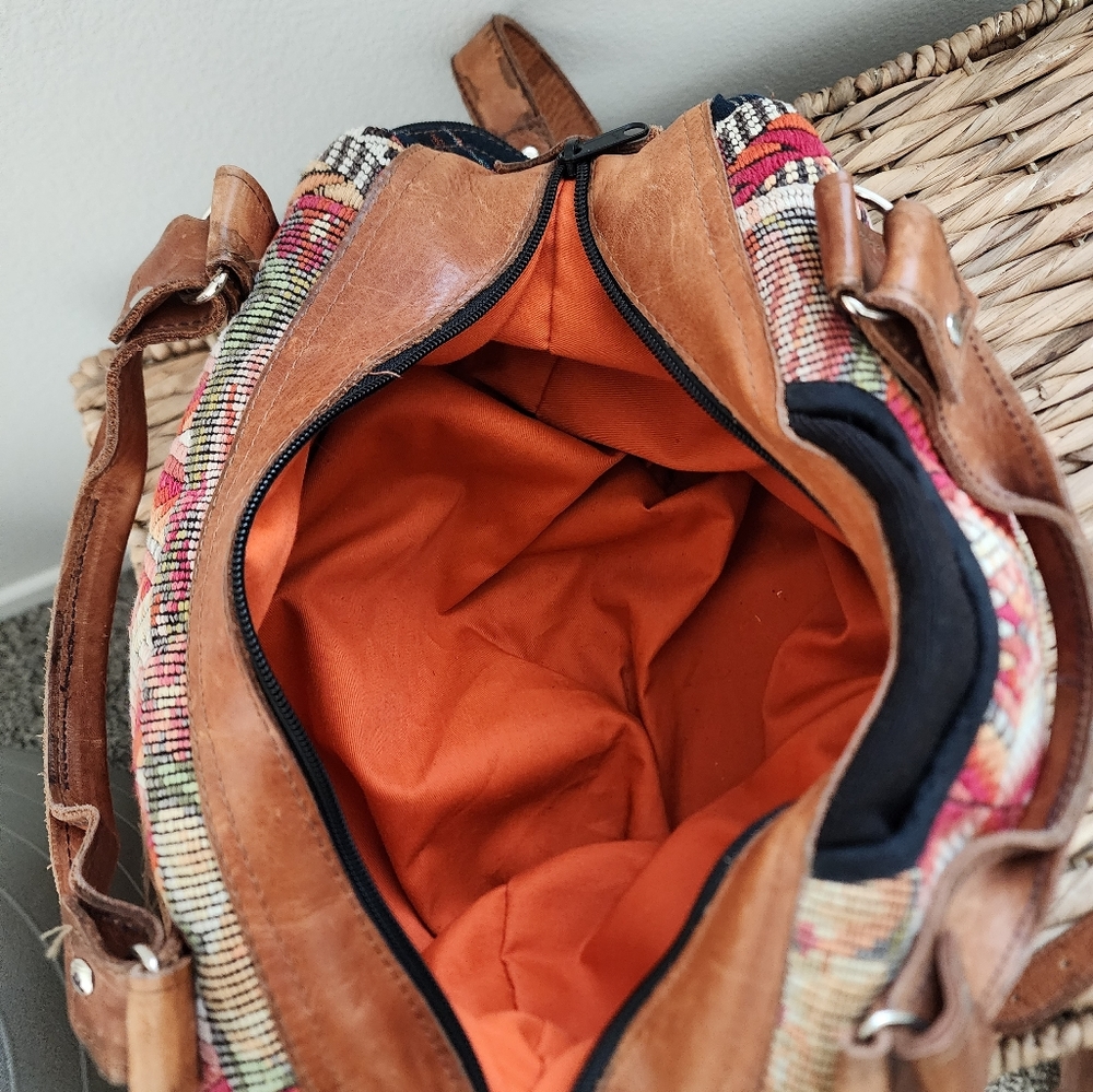 Ixchel triangle huipil diaper bag - Picture 6 of 16
